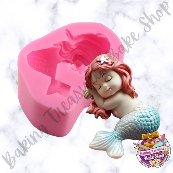 Baby Mermaid Silicone Mold