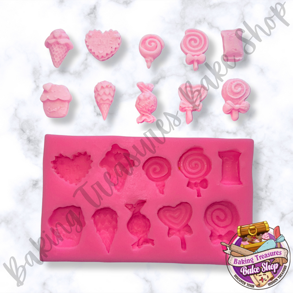 Lollipop & Candy Silicone Mold