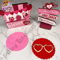 Heart Glasses  - Embosser