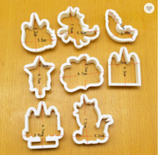 Magical cookie cutters unicorn 8 piece