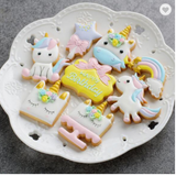 Magical cookie cutters unicorn 8 piece