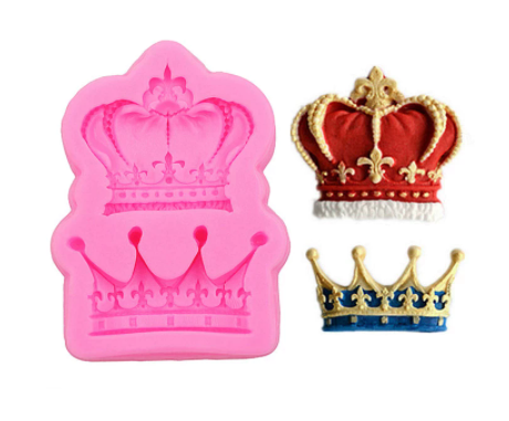 King and Queen Crown Silicone Mold