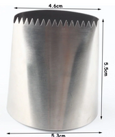 Ribbon Pastry Tip - Stainless Steel