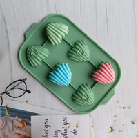 Heart Shaped Madeleine  Silicone Mold