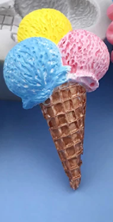 Ice Cream Scoop  Silicone Mold