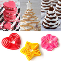 6PCS Heart Shaped Cookie Cutters*
