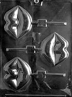 LARGE LIPS LOLLY VALENTINE CHOCOLATE CANDY MOLD