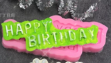Happy Birthday Silicone Mold
