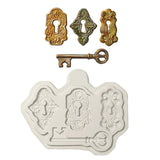 Victorian keys Silicone Mold