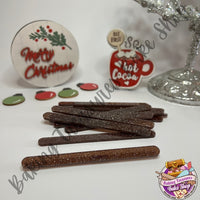 Gingerbread Acrylic Sticks