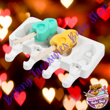 Heart Cakesicles Silicone Mold