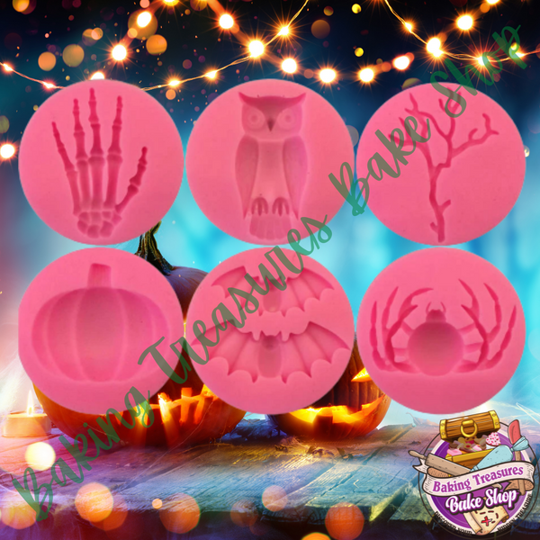 Spooky Set  (6) Silicone Molds