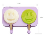 Happy Face Cakesicles Silicone Mold