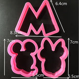 Mickey & Minnie Mouse Cutters 5pc