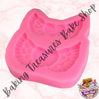 Wings & Heart Silicone Mold #1