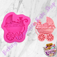 Baby Carriage Silicone Mold