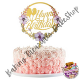 Flower Birthday Cake Topper #2*