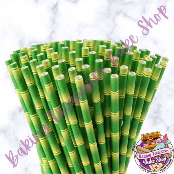 Bamboo Paper Straws*