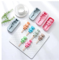 Bunny and Bear Popsicle Mold