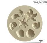Sea Shells Silicone Mold